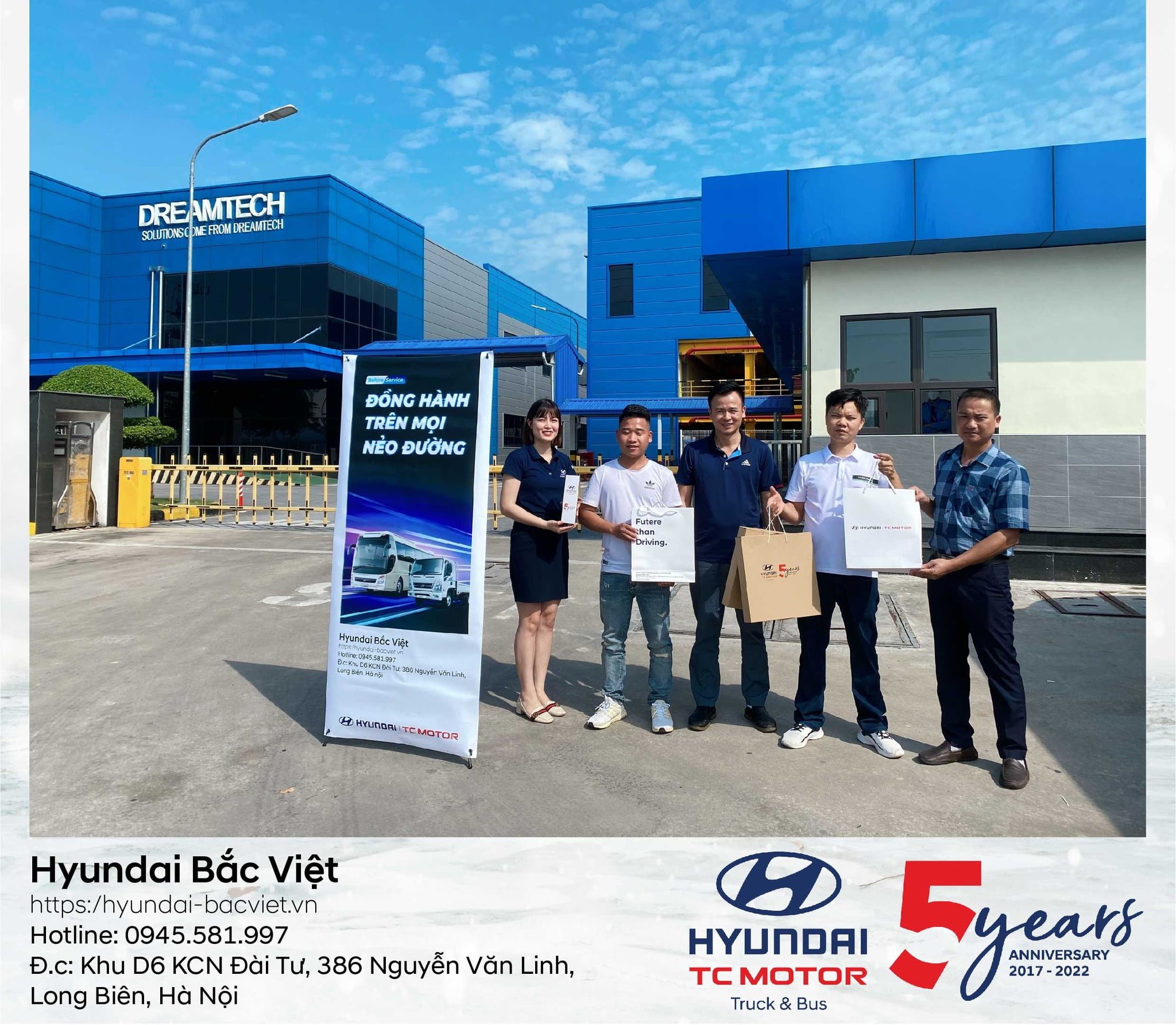 Hyundai Bắc Việt tiếp tục triển khai chương trình “FLEET – Đồng hành trên mọi nẻo đường” cho khách hàng ở Bắc Ninh – Hưng Yên.
